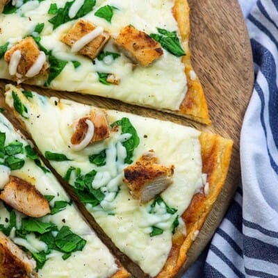 chicken alfredo pizza recipe