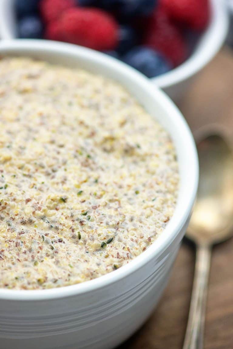 Keto Oatmeal Breakfast Bowl That Low Carb Life