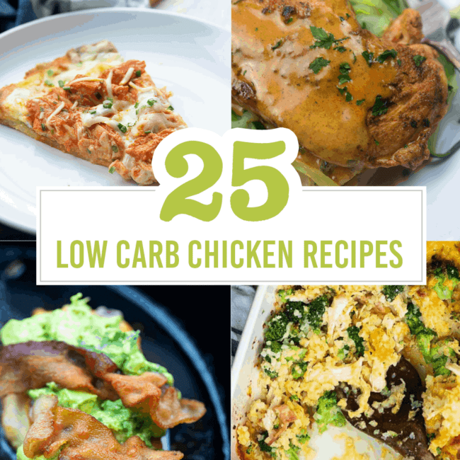 Low Carb Chicken Casserole - That Low Carb Life