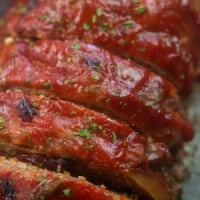 low carb meatloaf recipe with ketchup sauce