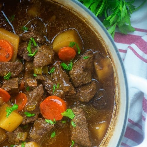The BEST Keto Beef Stew Recipe - That Low Carb Life