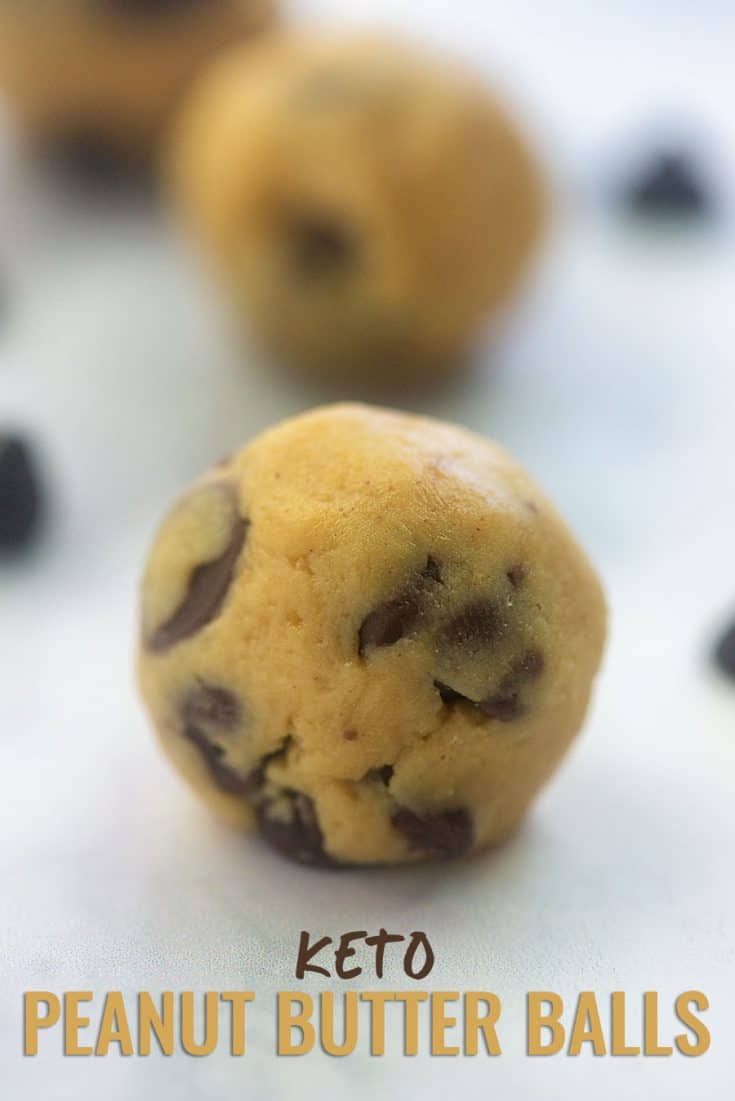 Keto Peanut Butter Balls (Fat Bombs!) - That Low Carb Life