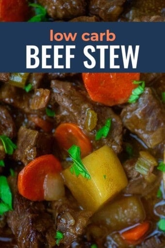 The BEST Keto Beef Stew Recipe - That Low Carb Life