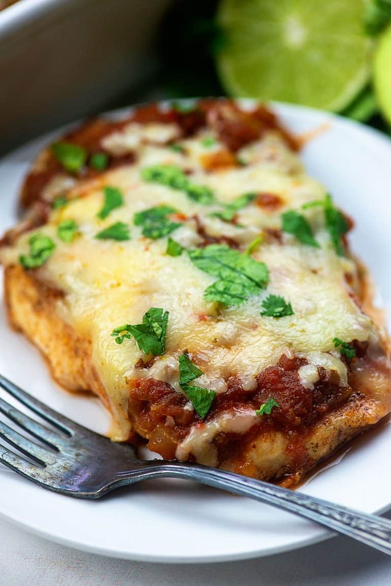 Baked Salsa Chicken | That Low Carb Life