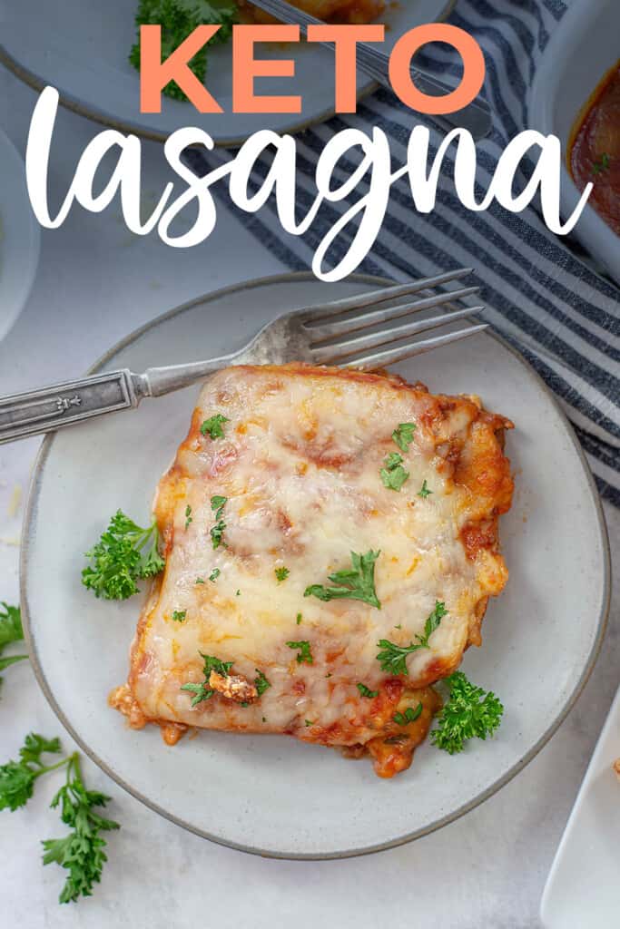 Keto Lasagna Recipe | That Low Carb Life