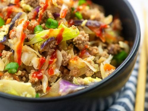 Shrimp Egg Roll in a Bowl (Easy, Low-Carb Recipe) - The Dinner-Mom