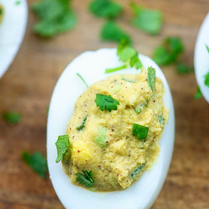 Avocado Deviled Eggs