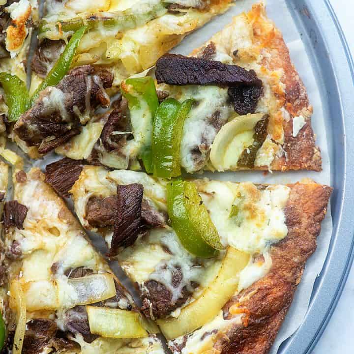 Philly Cheesesteak Pizza