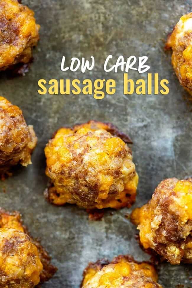 Cream Cheese Sausage Balls (Keto!) That Low Carb Life