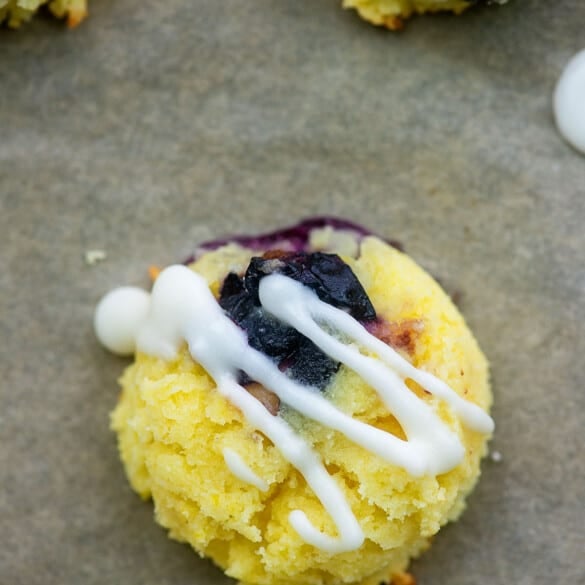 Keto Lemon Cookies with Blueberries! That Low Carb Life