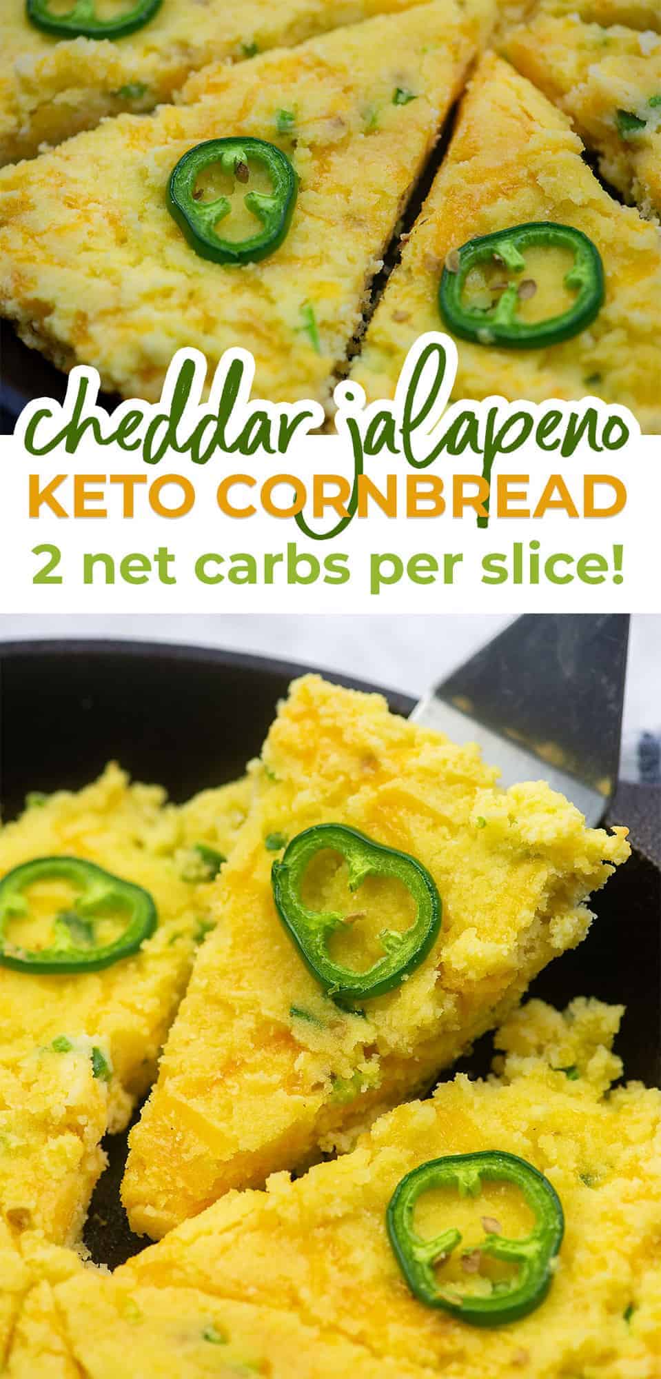 Keto Jalapeno Cheddar Cornbread That Low Carb Life