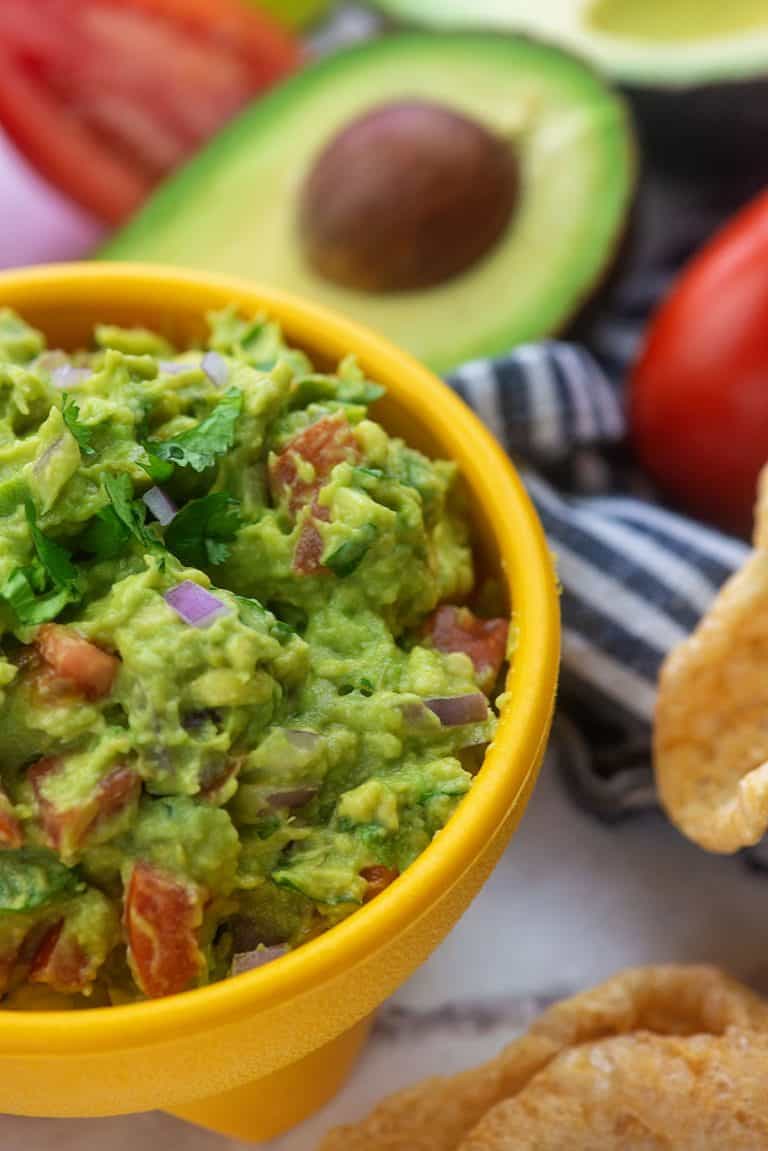 The BEST Keto Guacamole Recipe