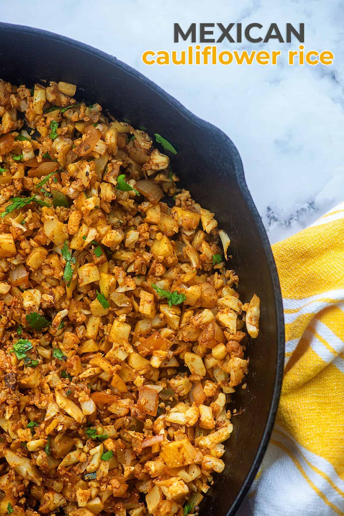 Keto Mexican Cauliflower Rice - That Low Carb Life