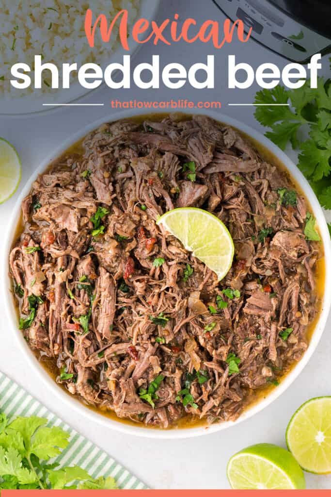 Low Carb Mexican Shredded Beef Recipe | That Low Carb Life