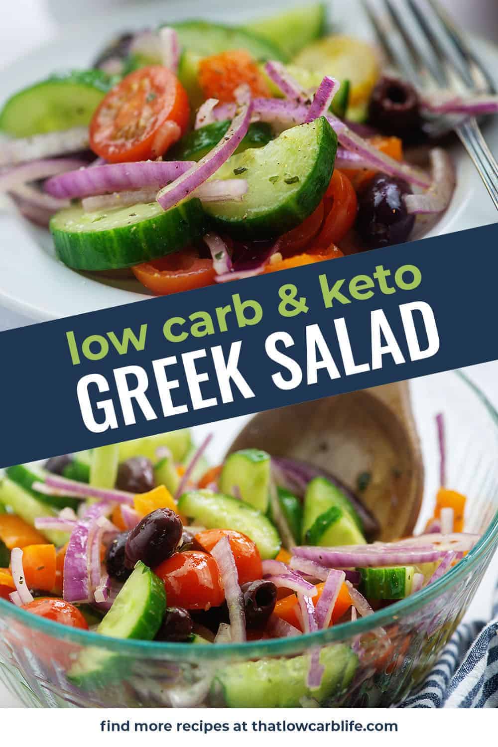 Keto Greek Cucumber Salad Recipe That Low Carb Life