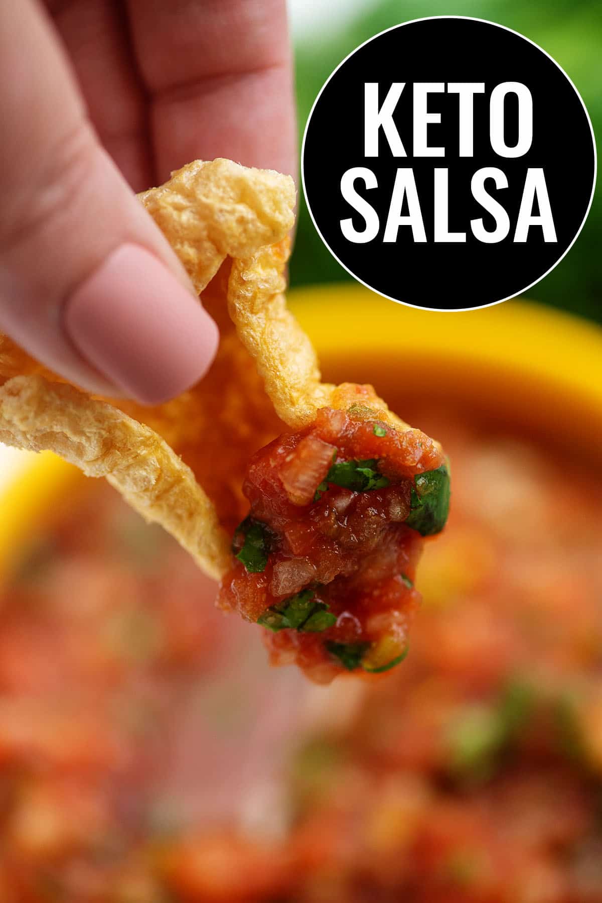 The BEST EVER Restaurant Style Keto Salsa Recipe!