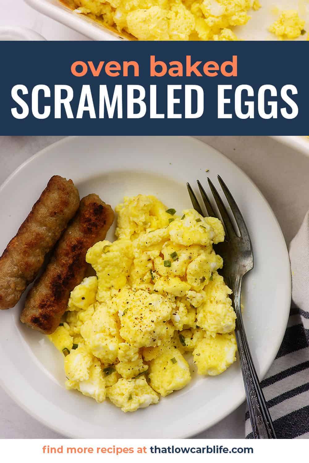 Oven Scrambled Eggs Recipe