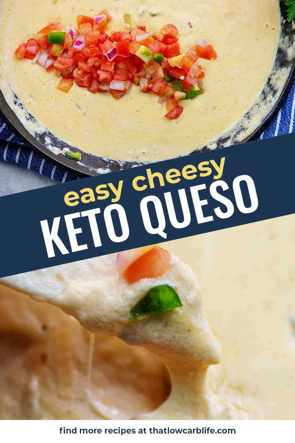 Easy, Cheesy Keto Queso That Low Carb Life