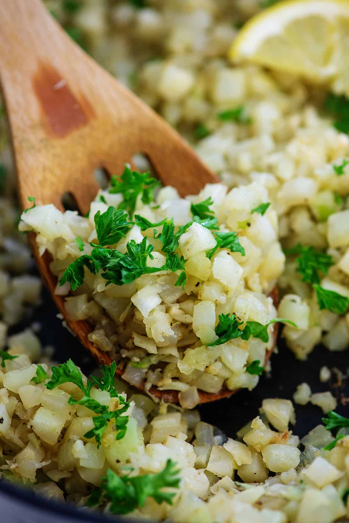 Low Carb Greek Cauliflower Rice That Low Carb Life