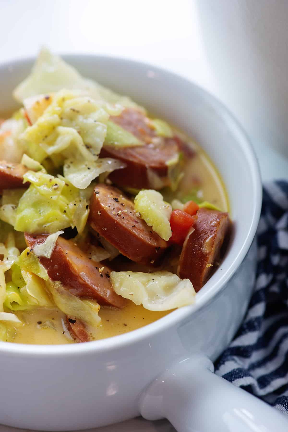 low carb soup recipe with cabbage and sausage
