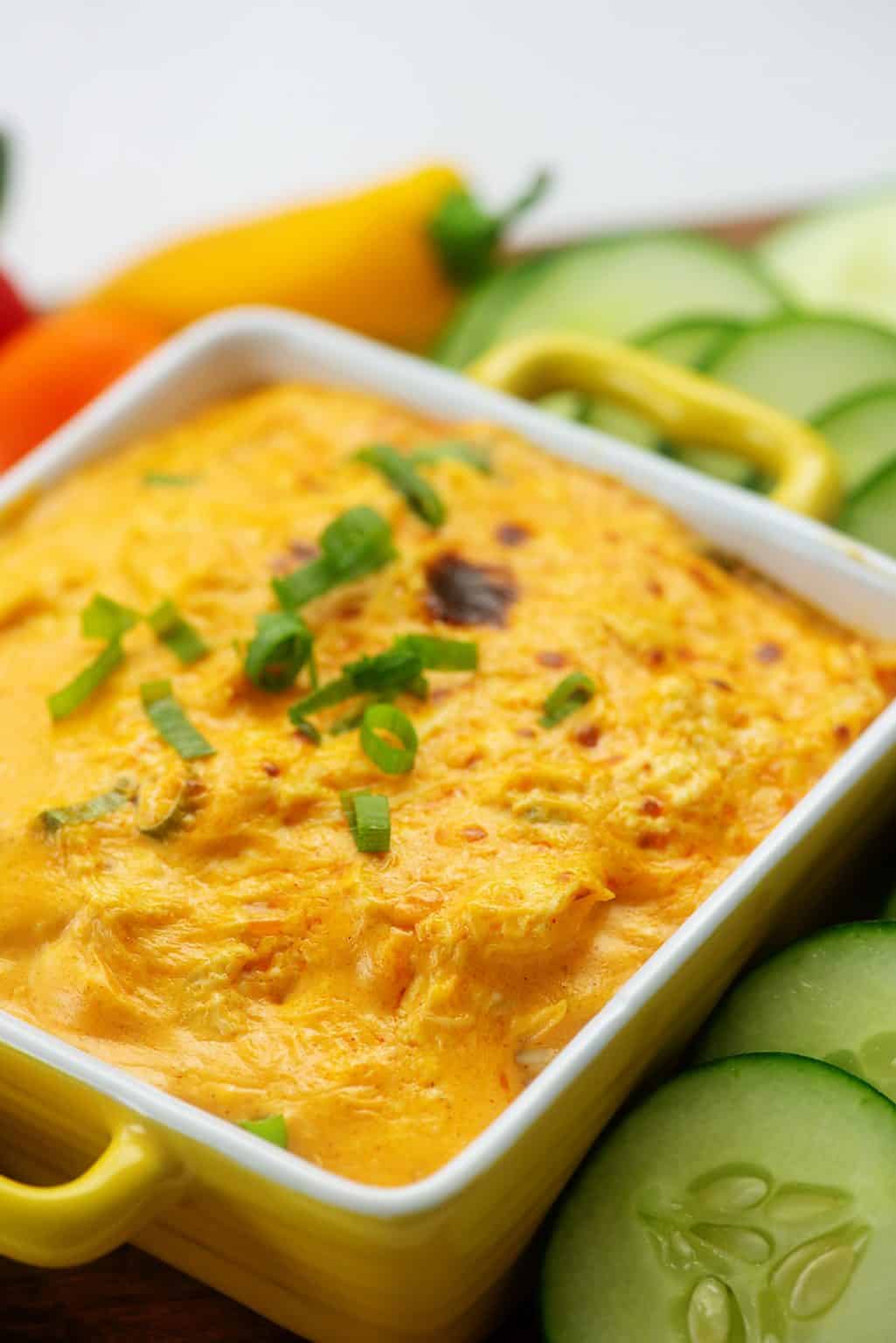The BEST Keto Buffalo Chicken Dip That Low Carb Life