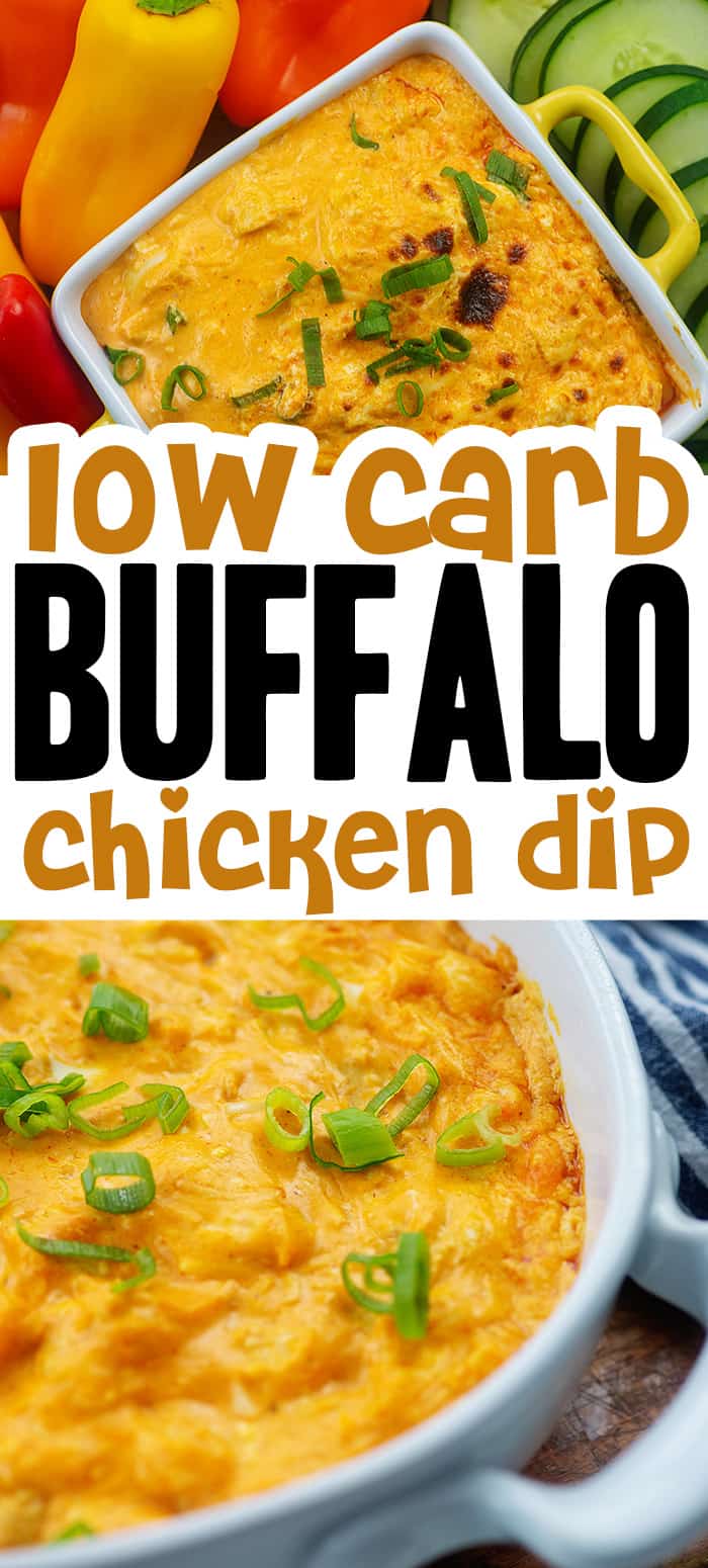 The BEST Keto Buffalo Chicken Dip - That Low Carb Life