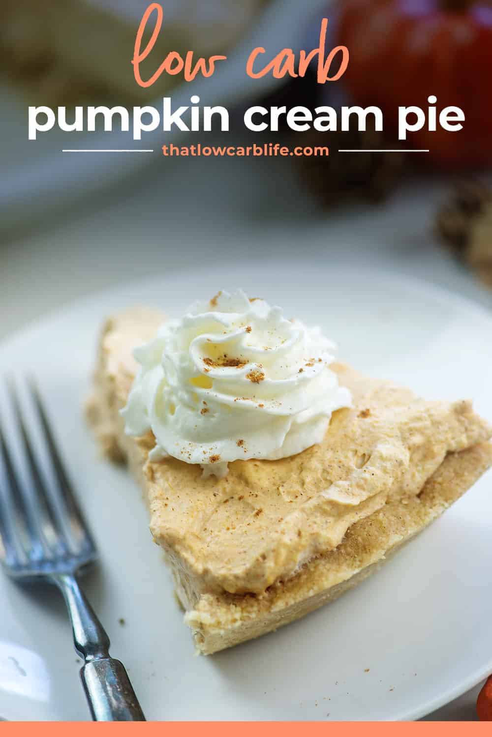 The BEST Keto No Bake Pumpkin Pie - That Low Carb Life