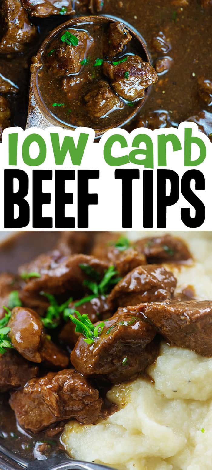 The BEST Keto Beef Tips and Gravy That Low Carb Life