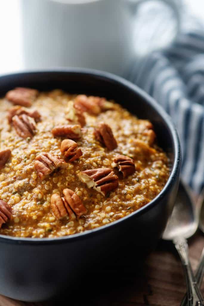 low carb pumpkin oatmeal recipe