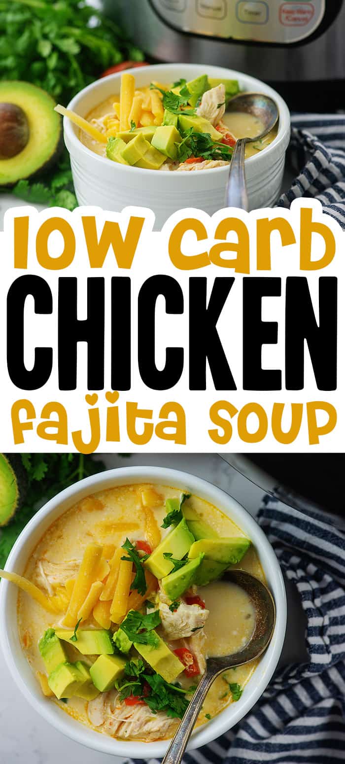 Chicken Fajita Soup That Low Carb Life