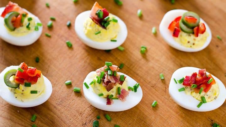 Loaded Deviled Eggs - Iowa Girl Eats