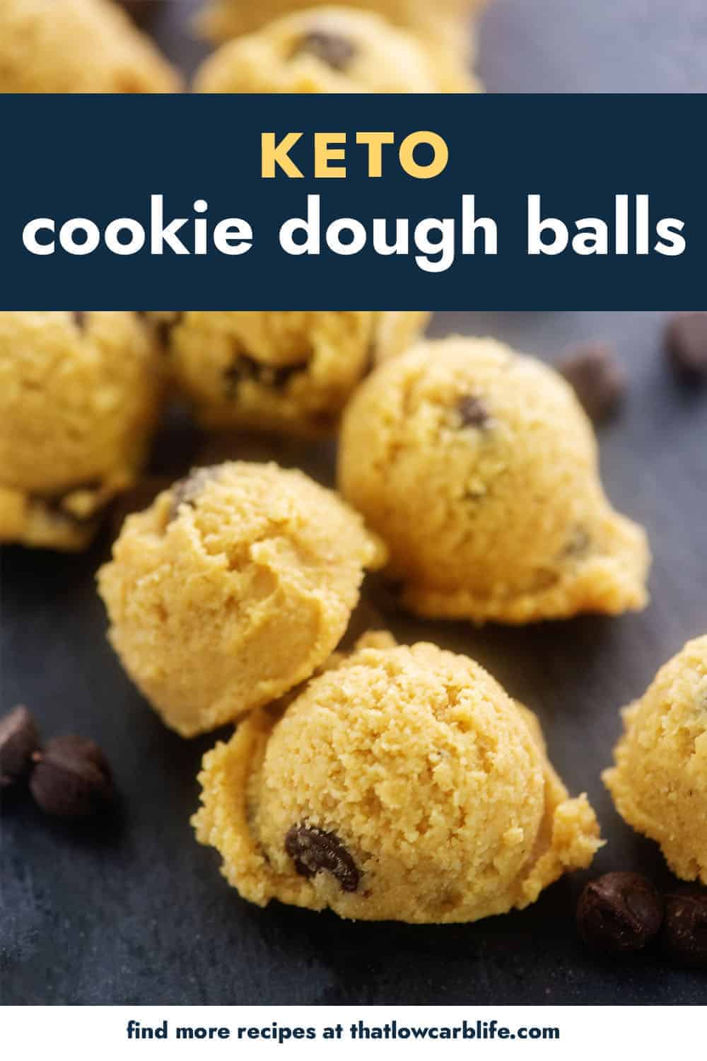 Easy No Bake Keto Cookie Dough That Low Carb Life