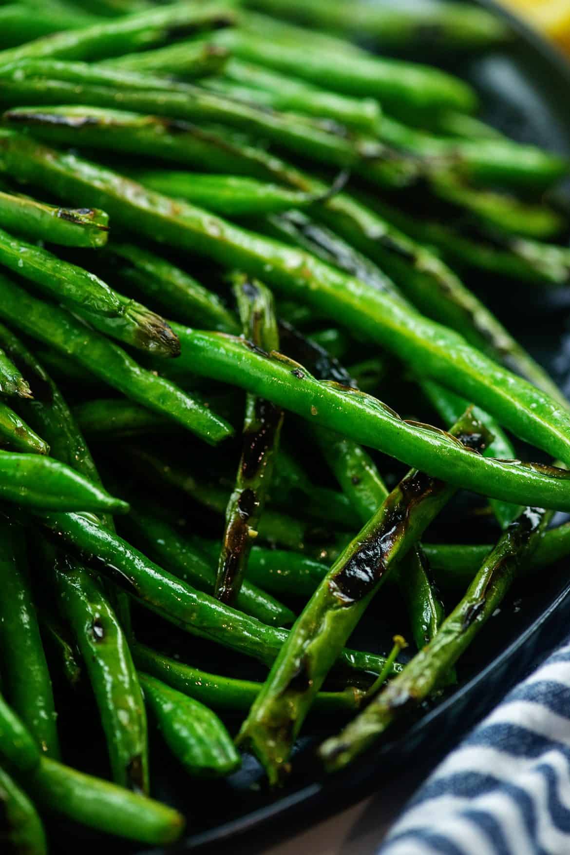 Charred Green Beans That Low Carb Life
