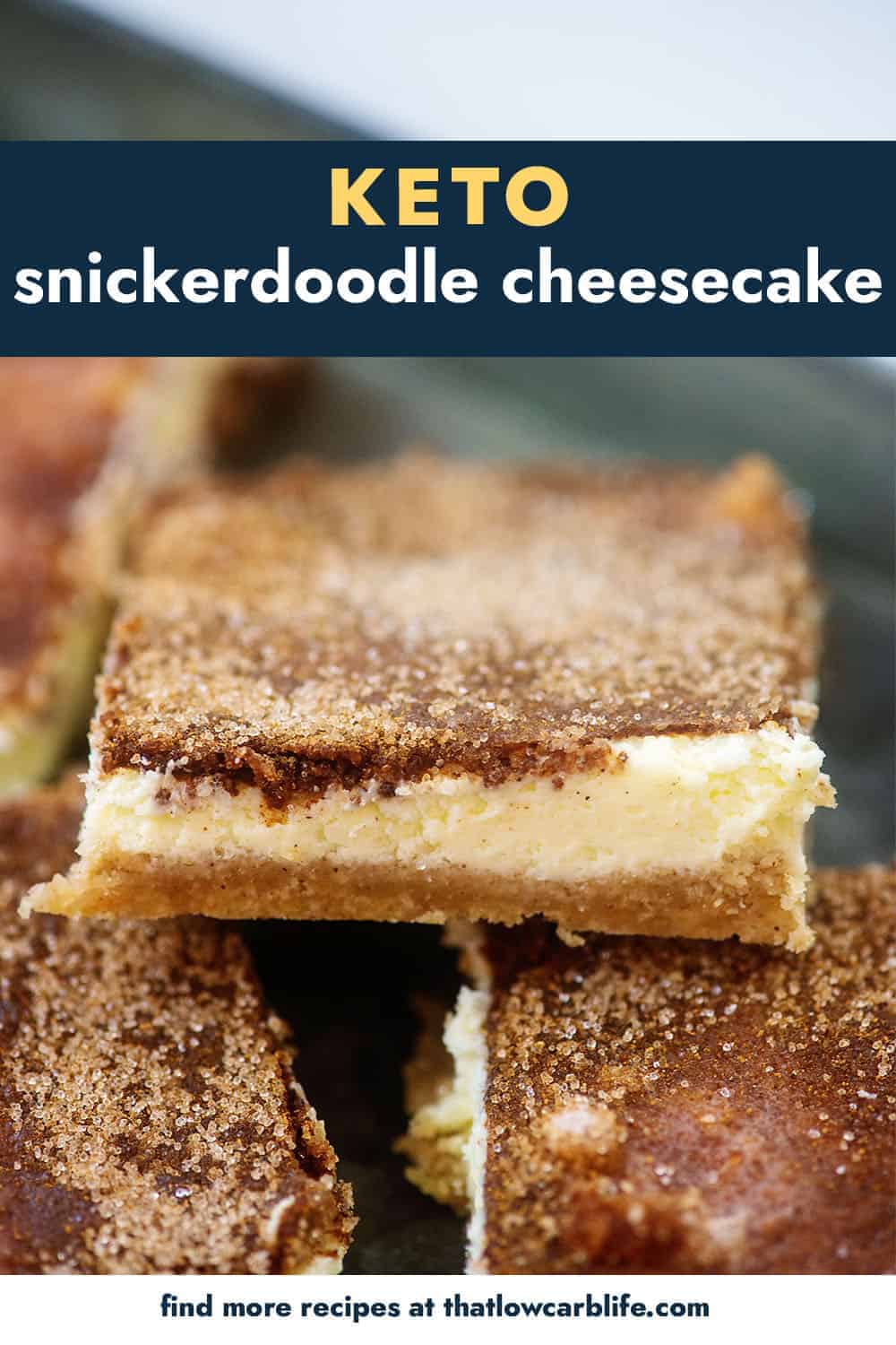 snickerdoodle cheesecake bars