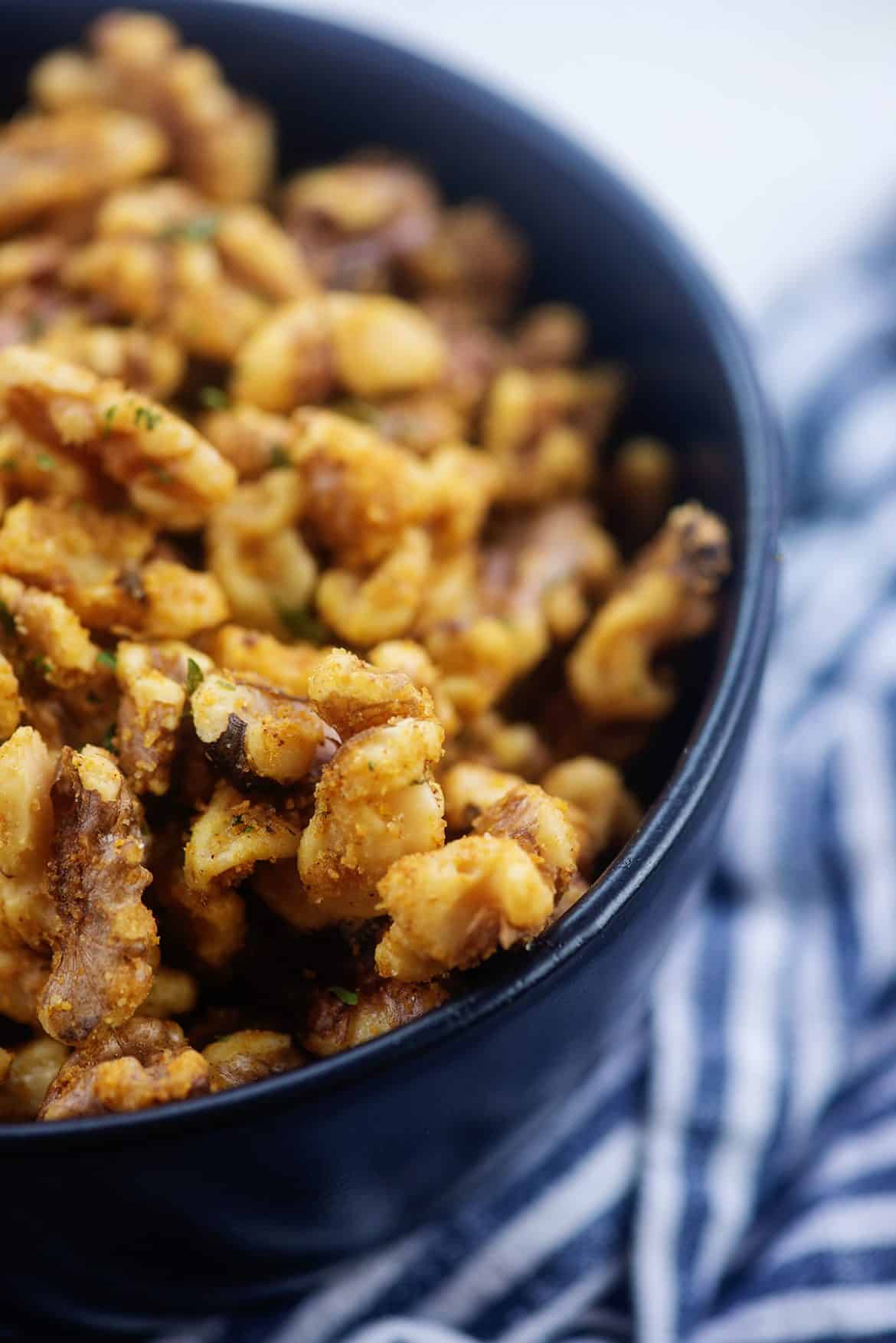 Keto "Chex Mix" Roasted Walnuts That Low Carb Life