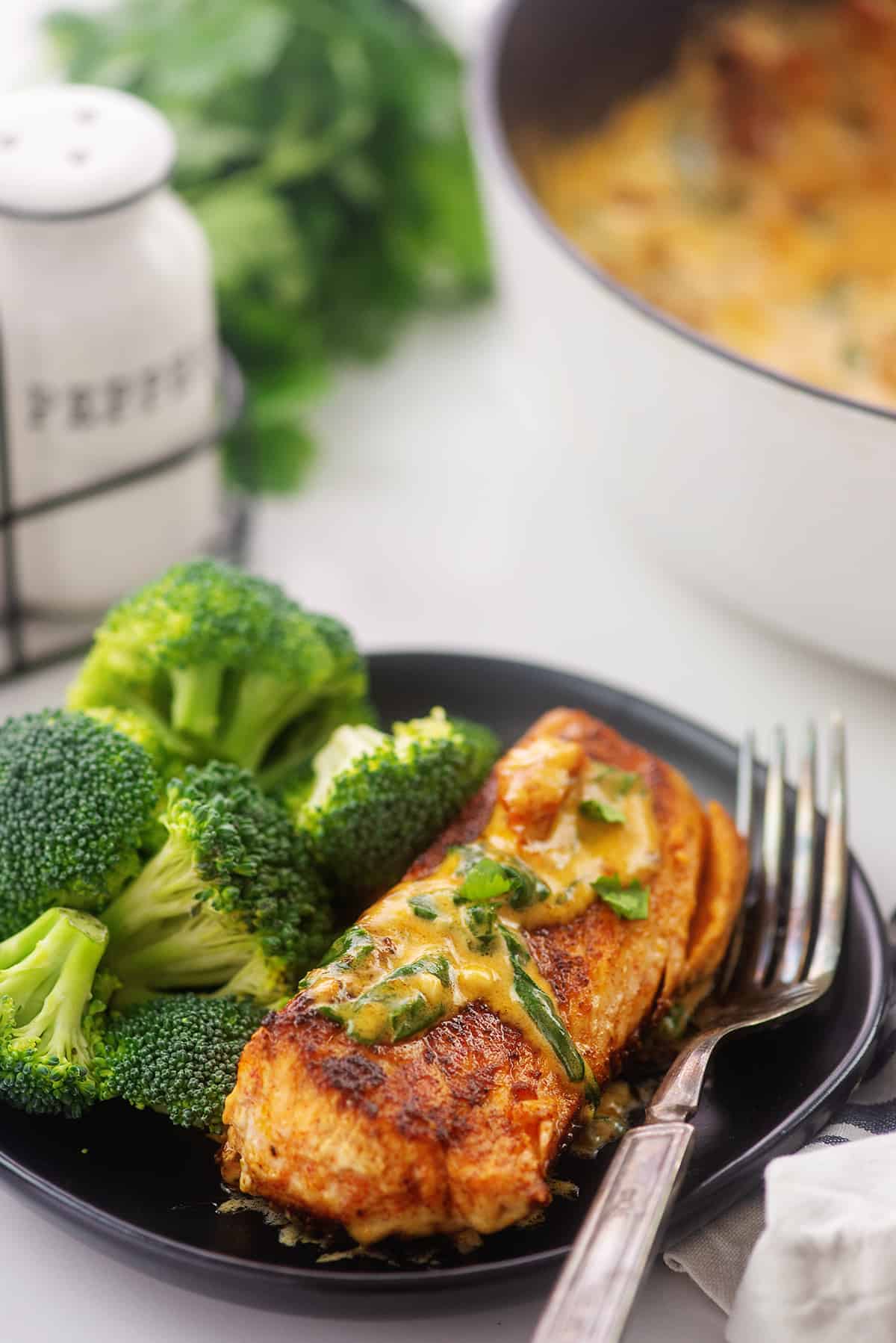 Creamy Tuscan Salmon | That Low Carb Life