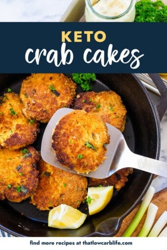 Easy Homemade Keto Crab Cakes | That Low Carb Life