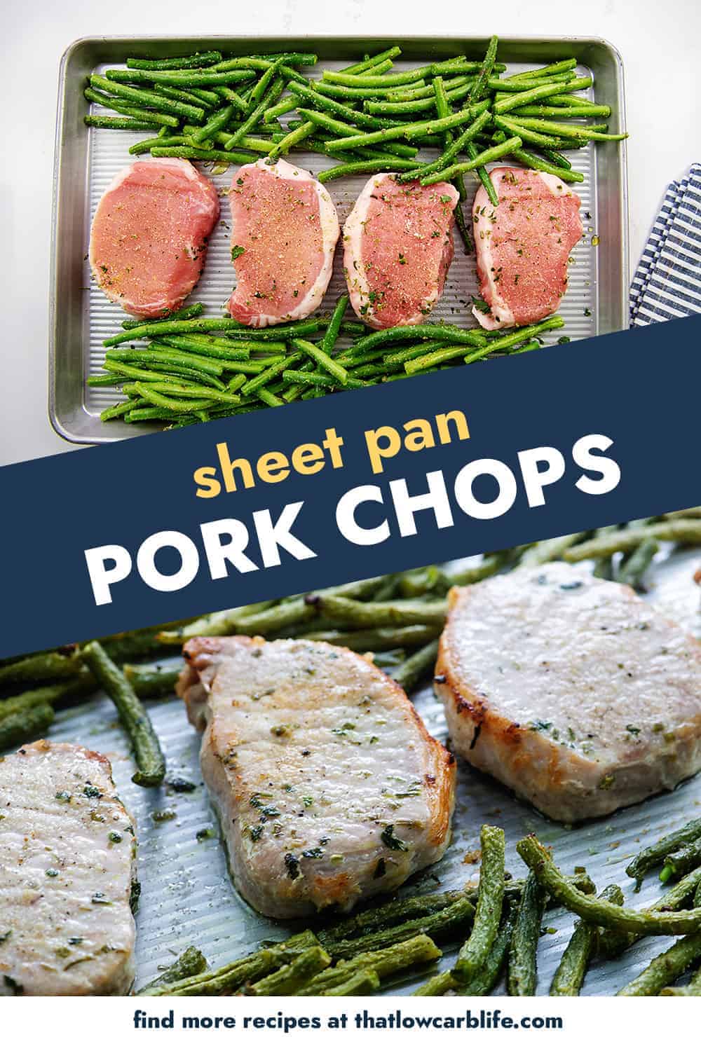 Baked Ranch Pork Chops And Green Beans That Low Carb Life