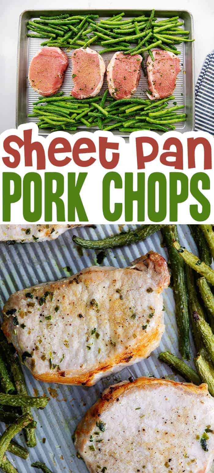 Baked Ranch Pork Chops & Green Beans | That Low Carb Life