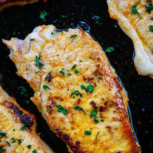 Breaded Baked Pork Chops - That Low Carb Life