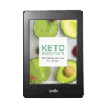 keto breakfast ebook cover photo.