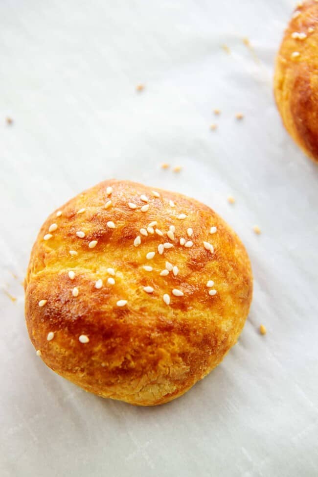 Keto Hamburger Buns Recipe | That Low Carb Life