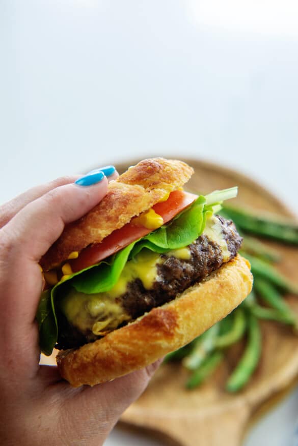 Keto Hamburger Buns Recipe That Low Carb Life 5869