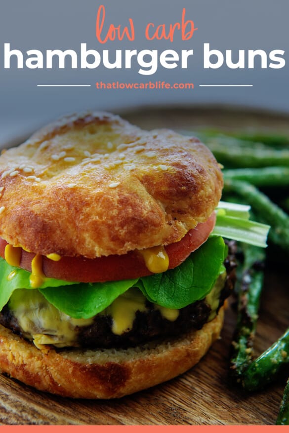 Keto Hamburger Buns Recipe That Low Carb Life