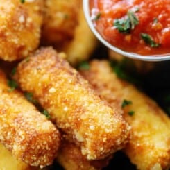 Keto Mozzarella Sticks Recipe | That Low Carb Life