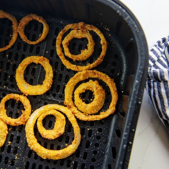 Easy Air Fried Keto Onion Rings That Low Carb Life