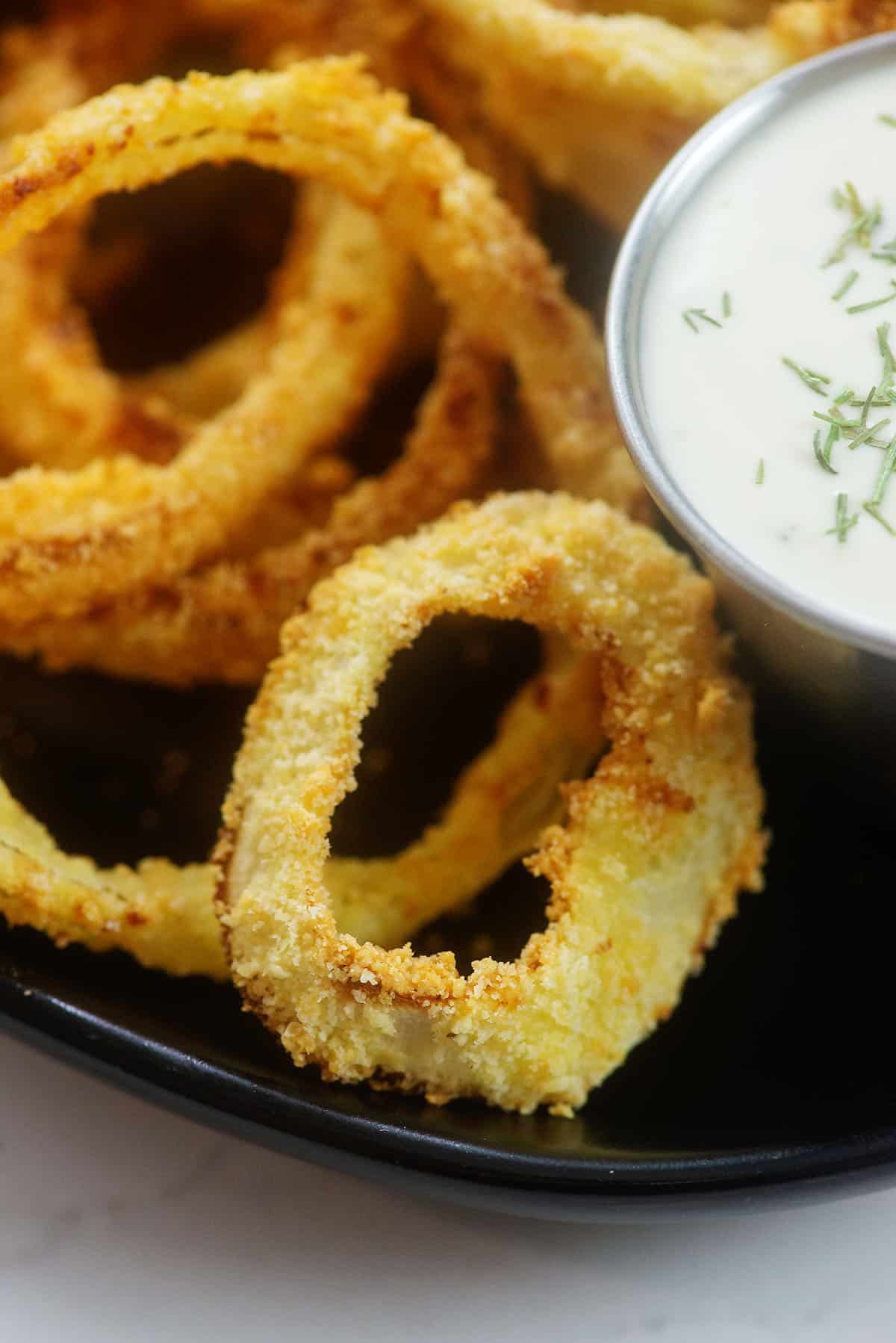 Easy Air Fried Keto Onion Rings That Low Carb Life
