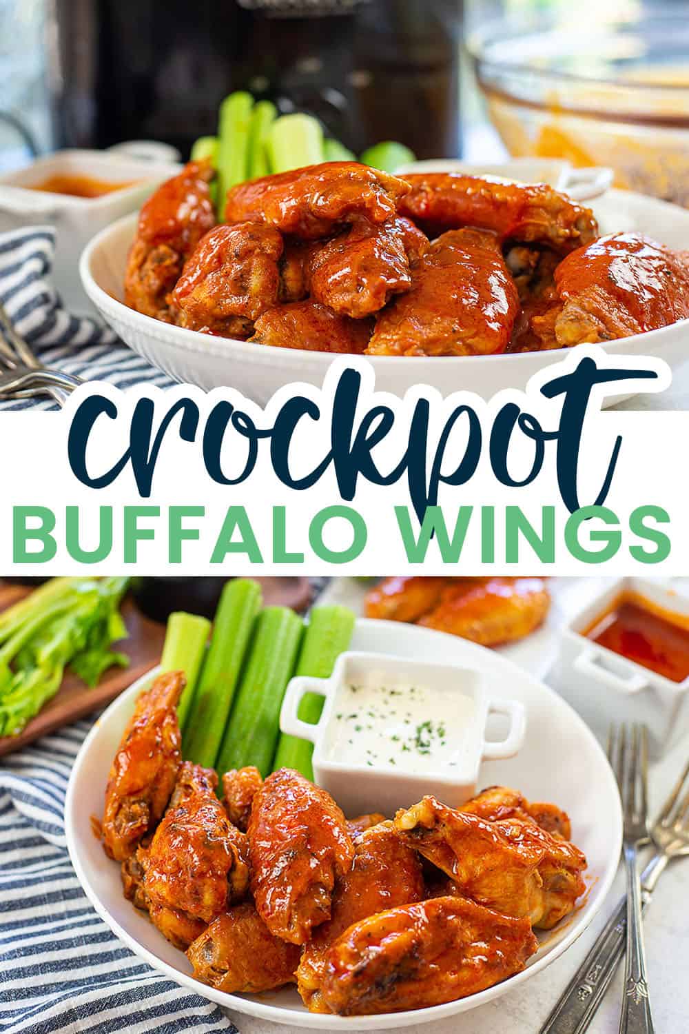 Crock Pot Chicken Wings (Crispy & Keto!)