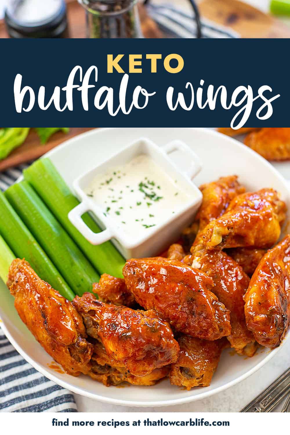 Crock Pot Chicken Wings (Crispy & Keto!)