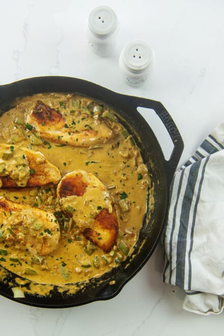 Creamy Cajun Chicken | That Low Carb Life